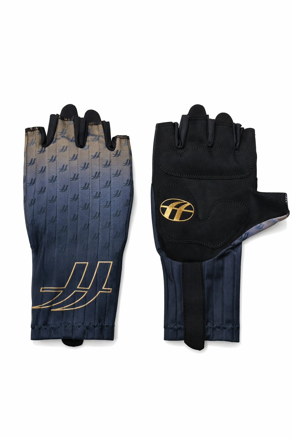 DOUBLEff Aero Glove Gold finger black sleeve