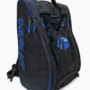 DOUBLEff Travel rugzak voor skeelers en schaatsen zwart-blauw