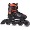 Fila X 2.0 Black Orange adjustable inline skate