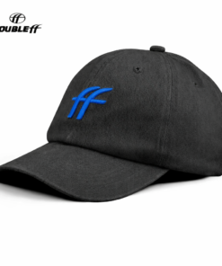 FF Cap Black with Blue logo