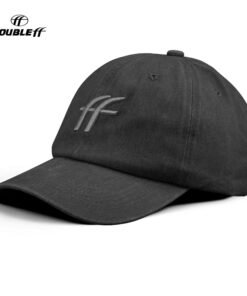 FF Cap Black with Grey logo