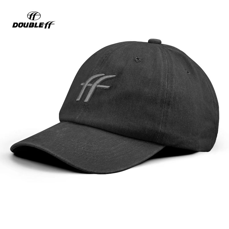 FF Cap Black with Grey logo