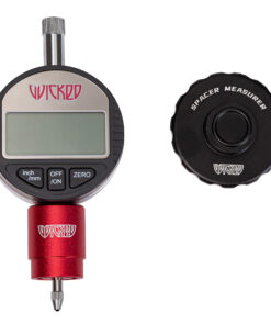 Wicked Caliber Tool for measuring inline skate bearing spacer length