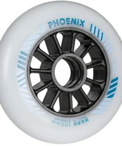 Powerslide Phoenix Wheels dual-density inline speed skating wheels for racing and marathon skating 100mm side view