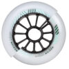 Powerslide Phoenix Wheels dual-density inline speed skating wheels for racing and marathon skating HiLo 110/100mm front view