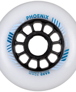 Powerslide Phoenix Wheels dual-density inline speed skating wheels for racing and marathon skating 90mm front view
