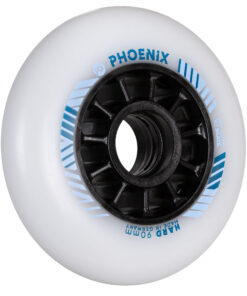 Powerslide Phoenix Wheels dual-density inline speed skating wheels for racing and marathon skating 90mm side view