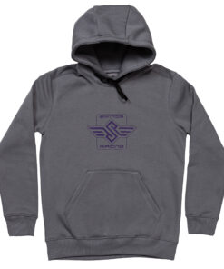 Swings Racing Hoodie premium skate hoodie with athletic fit Grey Front