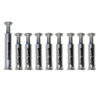 Rollerblade wheel axles 2.0 alu FR 9 pcs